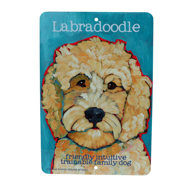 Labradoodle - Aluminum sign - Yap Wear Store Albert Park | Pet Boutique
