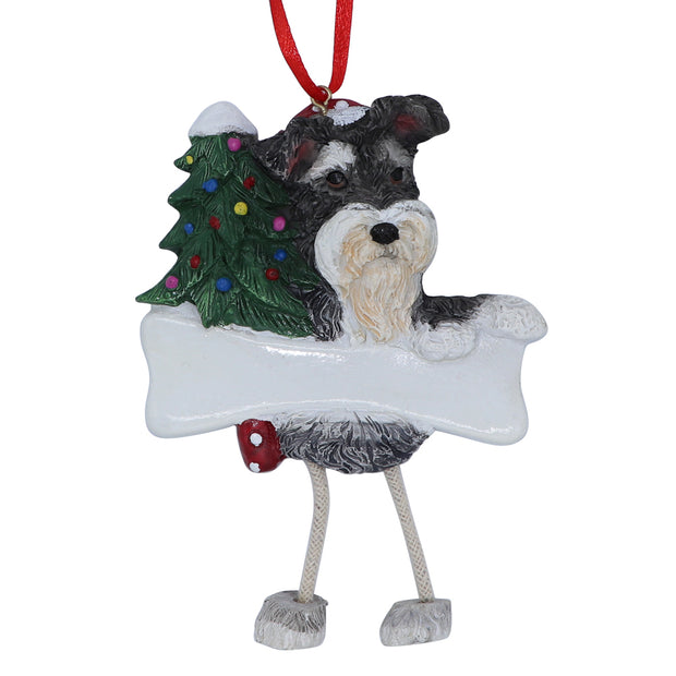 Schnauzer Christmas Tree Ornament - Yap Wear Store Albert Park | Pet Boutique