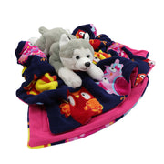 Dog Blanket - Bright Owls