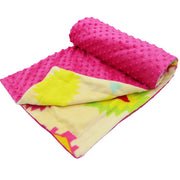 Dog Blanket - Pink Aztec