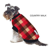 Dog Skivvy -  Country walk: polar fleece: made in Australia
