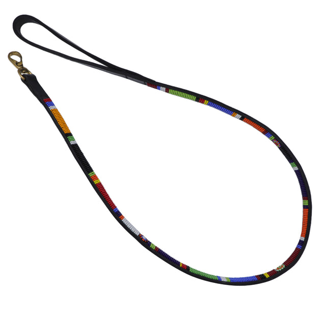 Leather Dog Leash - Handrafted in Africa - Multi Colours