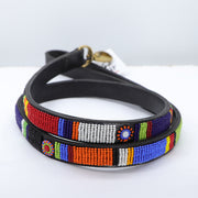 Leather Dog Leash - Handrafted in Africa - Multi Colours