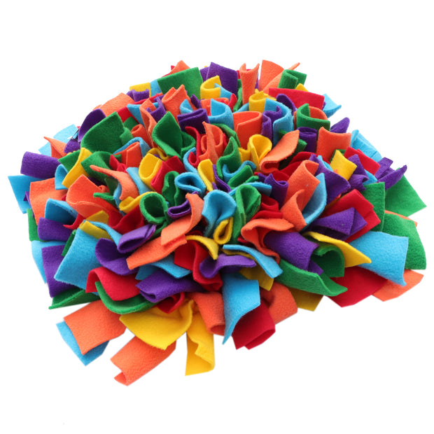 Snuffle mat | MEDIUM - Multi colour - Handmade in Australia