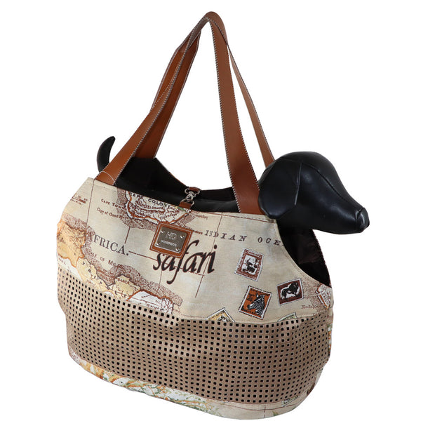 Safari Dog carry bag - Made in Italy