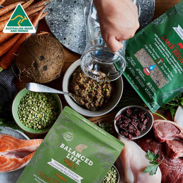 Balanced Life - Australian Salmon Recipe - Yap Wear Store Albert Park | Pet Boutique