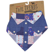 Bandana - Floral Check