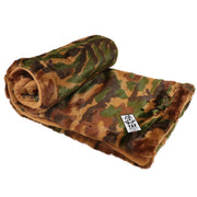 Dog Blanket - Plush Faux-fur Camouflage