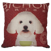 Bichon Frise - Cushion cover