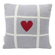 Hearts and Crosses Cushion