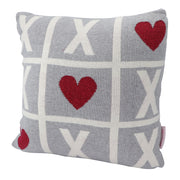 Hearts and Crosses Cushion