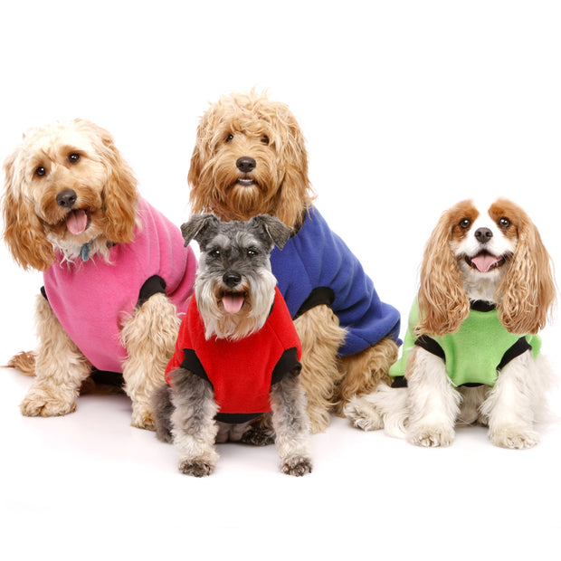 Dog Skivvy - Plain anti-pill polar fleece - Yap Wear Store Albert Park | Pet Boutique