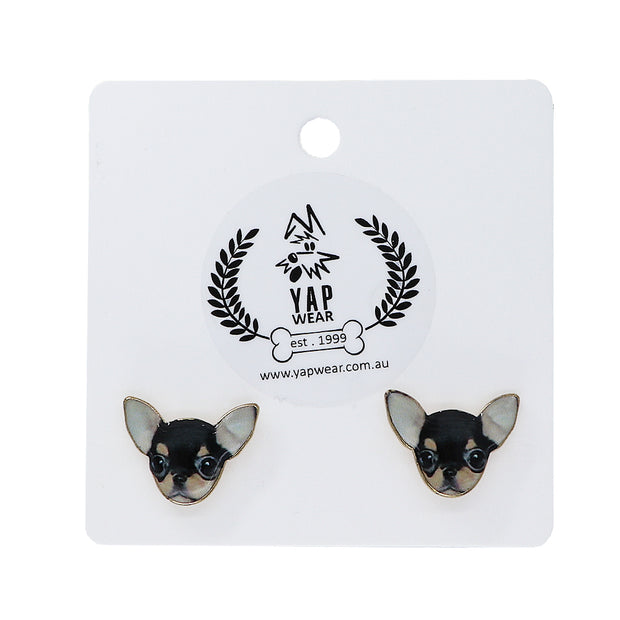 Chihuahua - Ladies Earrings - Yap Wear Store Albert Park | Pet Boutique
