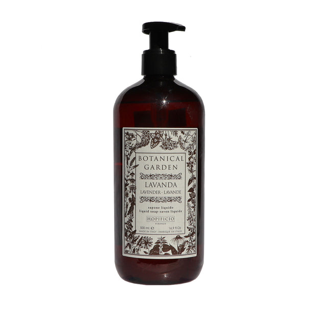 Liquid soap Botanical Garden Lavender -Made in Italy - Yap Wear Store Albert Park | Pet Boutique