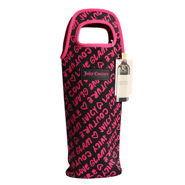 Juicy Couture "GLAM"  Insulated Wine Tote - Yap Wear Store Albert Park | Pet Boutique