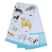 Stylish Dogs - Set of 3 Tea towels - Yap Wear Store Albert Park | Pet Boutique