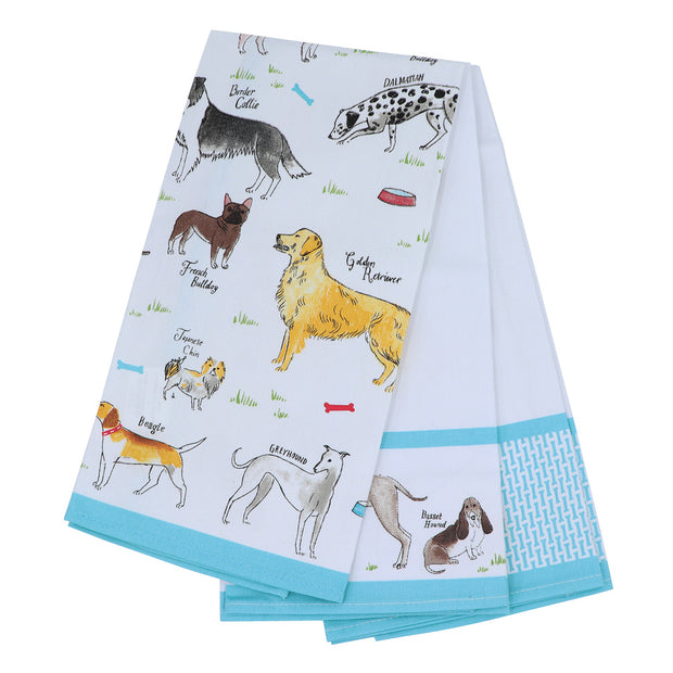 Stylish Dogs - Set of 3 Tea towels - Yap Wear Store Albert Park | Pet Boutique