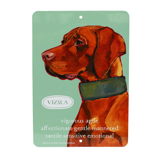 Vizsla - Agile & Gentle - Aluminum sign - Yap Wear Store Albert Park | Pet Boutique