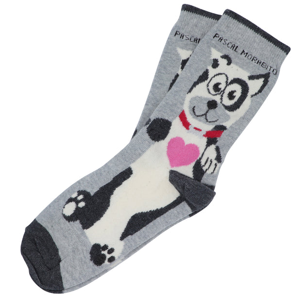 Socks - Love heart pooch