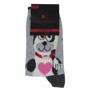 Socks - Love heart pooch