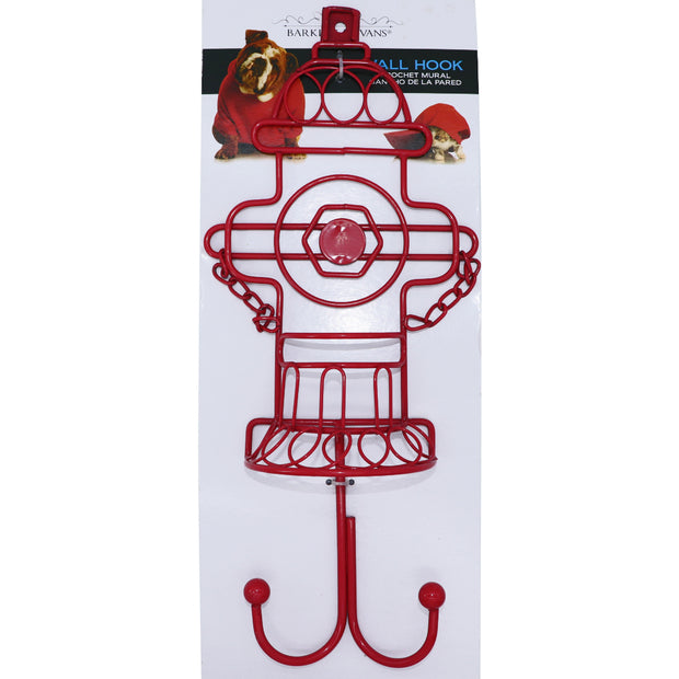 Fire Hydrant shaped Wall hook for leashes