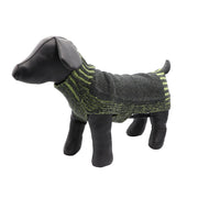 Dog jumper - Two tone jacquard pure wool knit - Yap Wear Store Albert Park | Pet Boutique