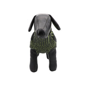 Dog jumper - Two tone jacquard pure wool knit - Yap Wear Store Albert Park | Pet Boutique