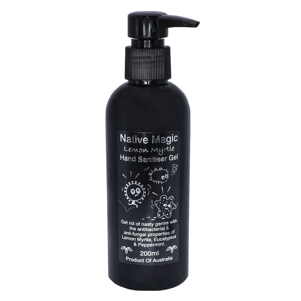 Natural Hand Sanitiser Gel for Humans w/lemon myrtle - Pet Safe - Yap Wear Store Albert Park | Pet Boutique