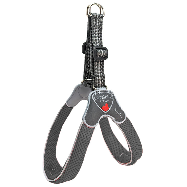 Italian Dog Harness - CHARCOAL