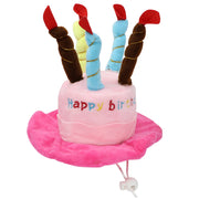 Party hat with candles - Happy Birthday