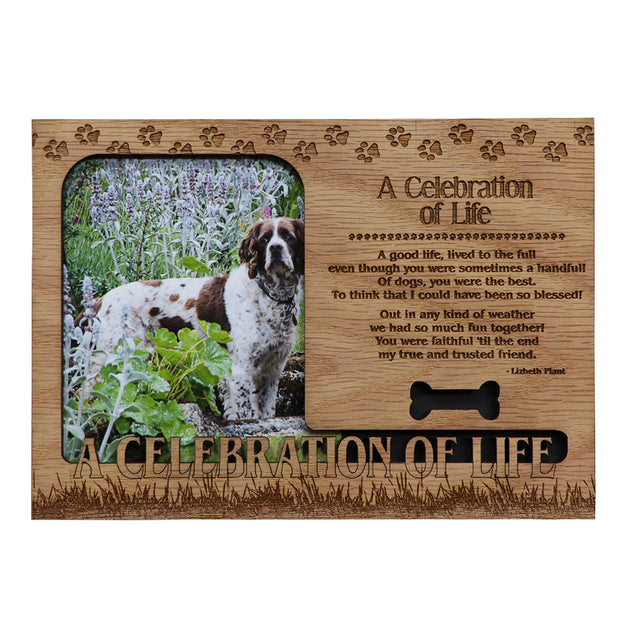 Magnetic Photo Frame - A celebration of Life