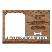 Magnetic Photo Frame - A celebration of Life