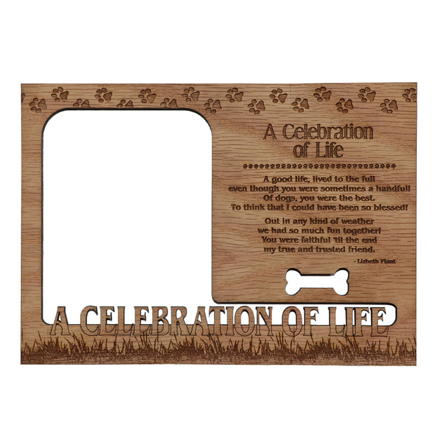 Magnetic Photo Frame - A celebration of Life