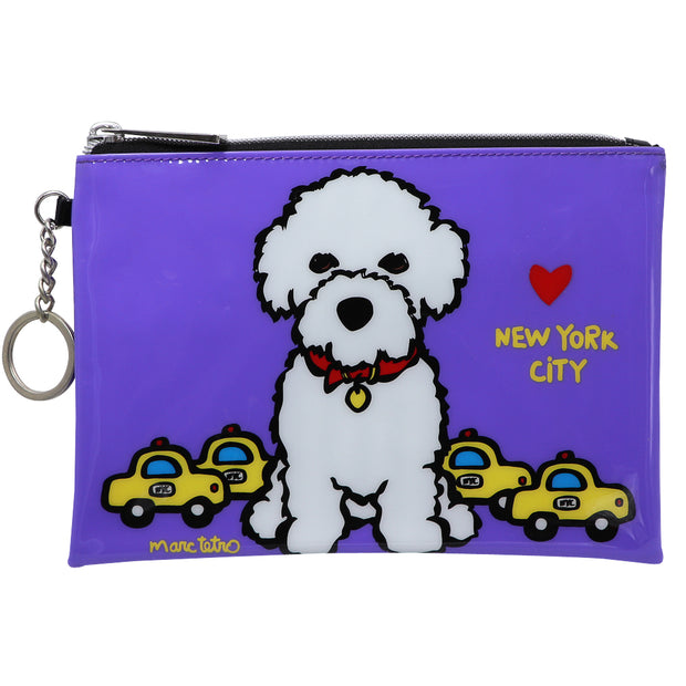 Marc Tetro zip pouch - Bichon NYC | Medium