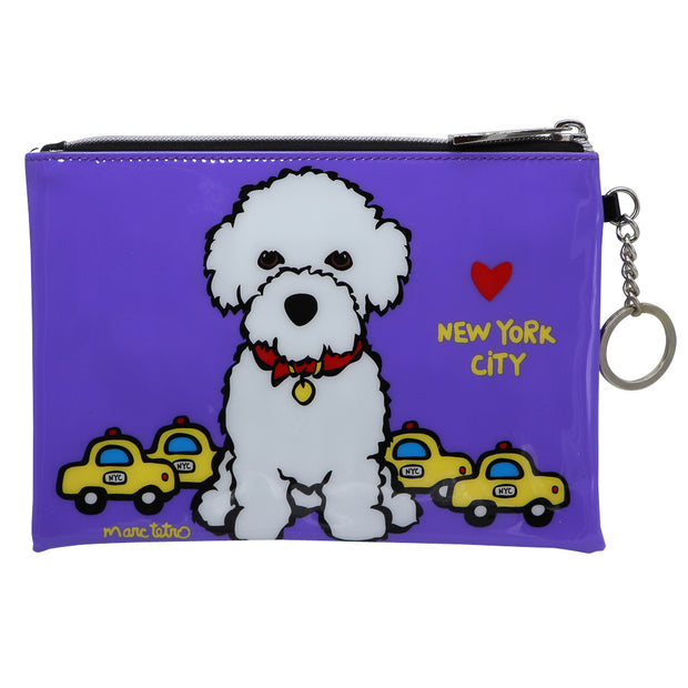 Marc Tetro zip pouch - Bichon NYC | Medium