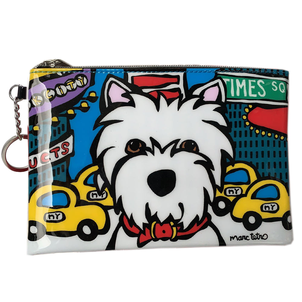 Marc Tetro Westie NYC zip pouch YAP WEAR Pet Store Albert Park