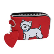 Marc Tetro - Zip purse with love heart - Westie