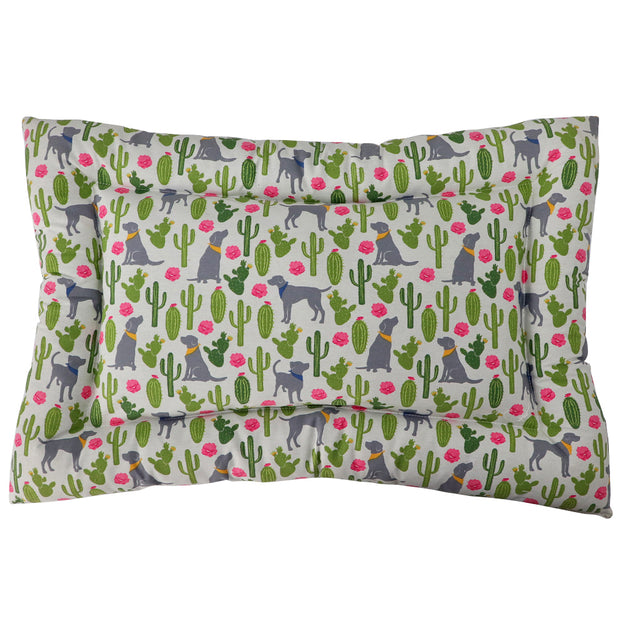 Dog Mat - Cactus & Pooch Print - Yap Wear Store Albert Park | Pet Boutique