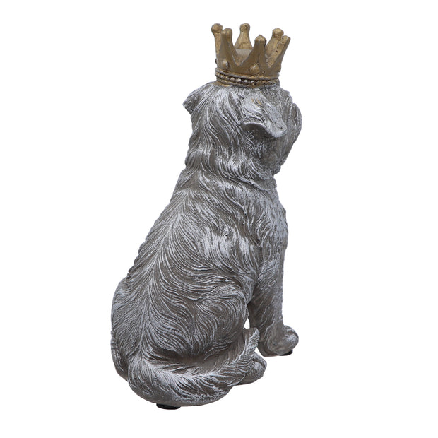 Dog with gold crown - Ornament - Yap Wear Store Albert Park | Pet Boutique