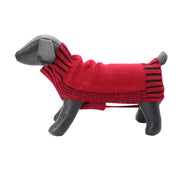 Dog jumper - Two tone jacquard pure wool knit - Yap Wear Store Albert Park | Pet Boutique