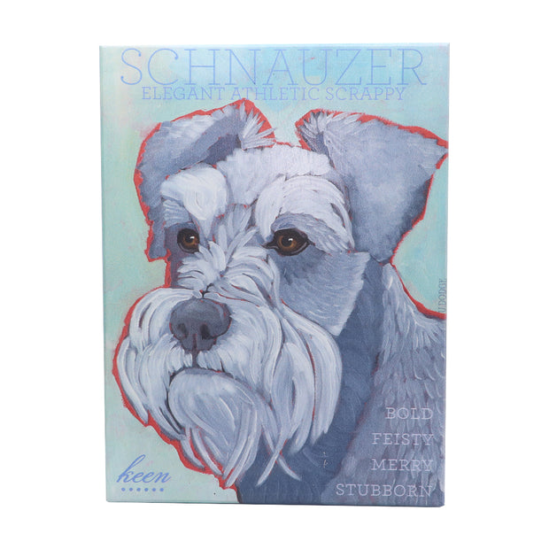Schnauzer print by US Artist Ursula Dodge. - Yap Wear Store Albert Park | Pet Boutique