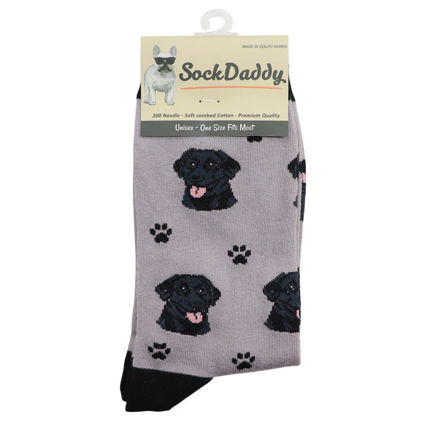 Socks - Black Labrador