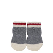 Dog Socks - Grey with non-slip back