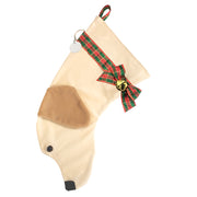 XMAS Labrador stocking - Yellow - Yap Wear Store Albert Park | Pet Boutique