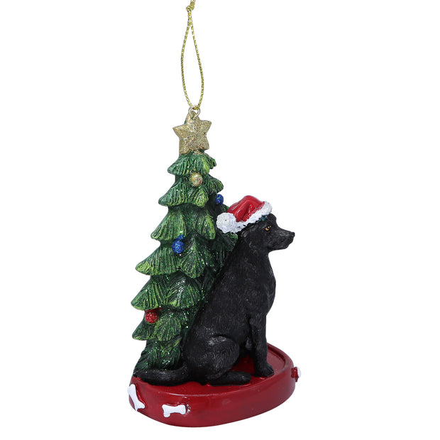 Labrador Christmas tree ornament