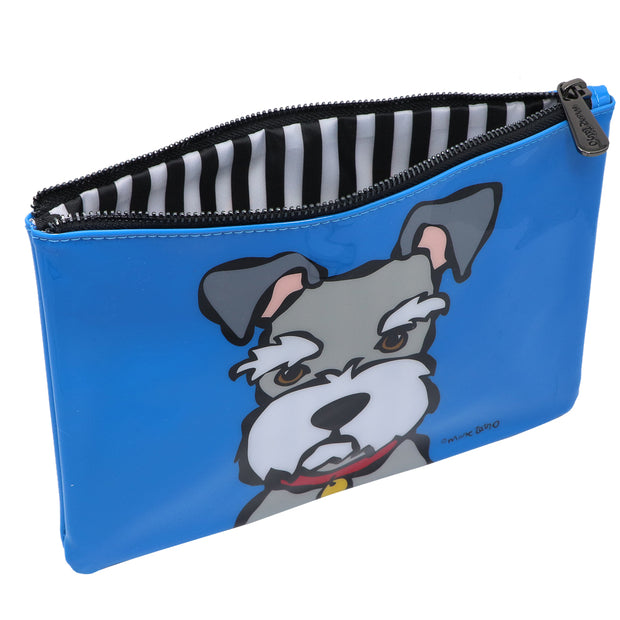 Marc Tetro zip pouch - Schnauzer | Large