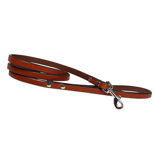 Leather dog leash - Alabama narrow - Yap Wear Store Albert Park | Pet Boutique