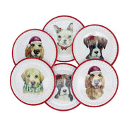 Christmas plates - Set of 6 Entree / Dessert Plates - Yap Wear Store Albert Park | Pet Boutique