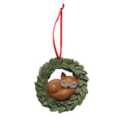 Xmas Tree Ornament - Sleepy Fox - Yap Wear Store Albert Park | Pet Boutique